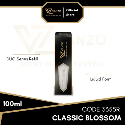 3355R - VANZO Duo Series [Classic Blossom] - Refill Pack / Home Fragrance / Pewangi Rumah [4 BOXES MIX & MATCH FOR RM100]
