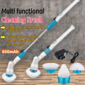800mAh 3-in-1 Electric Cleaning BrushWireless Electric Rotary Clean Brush Shower Clean Brush. 