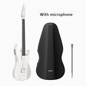 AeroBand Guitar Electric Guitar Pain-Free Silicone String Travel All-in-One 9 Sound Styles Acoustic Bass With Speaker Microphone