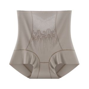 High Waist Slimming Hip Lifter Tummy Tuck Pants Seamless High Waist Shaping Safety Pants Shaping Girdle Waist Body Pants