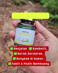 Ready stock ? ? Remedy for Hemorrhoids Constipation Painful Defecation - AmaHerbs Hemorrhoid Capsules [100% Natural Herbal KKM Approved]