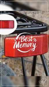 1pc Bike Rack Reflector Lens MTB Bicycle Rear Seat Reflective Night Riding Safety Warning Reflective