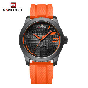 NAVIFORCE Sports Relo for Men Quartz Rubber Waterproof Watches Original Brand Trendy 2024