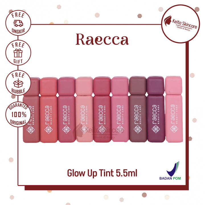 RAECCA Glow Up Tint 5.5ml | RAECCA Lip Tint | Lazada Indonesia
