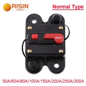 Cầu dao tự động 50A 60A 80A 100A 150A 200A 300A Ampe có chức năng đặt lại bằng tay dùng cho xe tải ô tô tàu thuyền và hệ thống âm thanh.