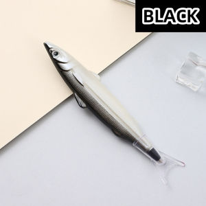 Creative Fish Ballpoint Pen 0.5mm Black Pen Smooth Writing Roller Ball Pens Student School Supplie