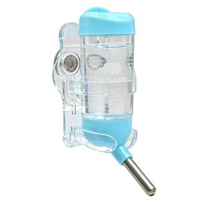 EASYEAH Adjustable Hamster Water Bottle Holder ic Transparent Small Pet Feeder Stand Acrylic Drinking Bottle Holder Small Pet