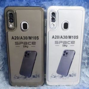 Softcase Casing SAMSUNG A20 A30 Silikon Bening Transparan Pelindung Belakang HP + Canera