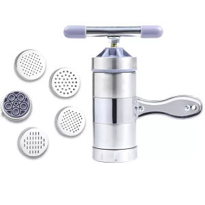 Khuôn làm bún bằng inox loại 5 đầu  Máy Làm Bún Tươi Mỳ Sợi 5 Đầu Cắt Inox