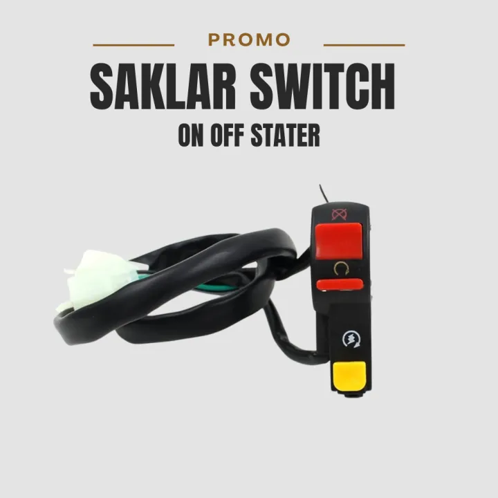 Saklar On Off Stang + Starter Universal | Lazada Indonesia
