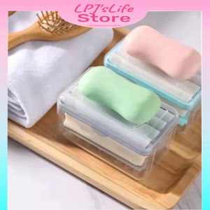 【SALE】Soap Box Multifunctional Rubbing Foaming Box Soap Bubble Box Sponge Soap Dish Storage