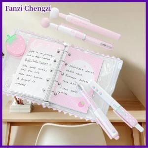 Fanzi Bút ngắn Bộ 4 bút làm đẹp cao 360 ° xoay giải nén bút giải quyết vấn đề