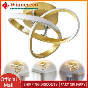 Chic Acrylic Trefoil Ceiling Light 9.84 Inch Dimmable LED for Living Room Bedroom and Kitchen