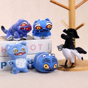 NOVELLEO Cute Demon Hunters Dolls Pendant Plush Lead Singer Rumi Anime Band Doll Key Ring Key Chain Korean Style Korean Wave Girl Group Dolls Birthday Gift