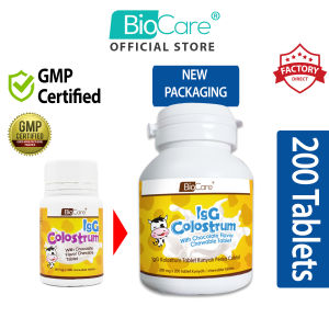 Biocare IgG colostrum chewable tablet 200s x 200mg
