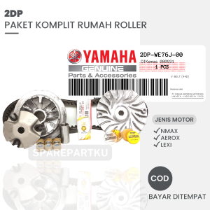 2DP PAKET KIRIAN NMAX / HEMAT 4 JENIS RUMAH ROLLER + KIPAS + VANBELT + GEMUK / NMAX LAMA / NEW / AEROX 155 / LEXI / PAKET KIRIAN HEMAT / ROLLER / BOSH BOS / VANBEL / RUMAH ROLER ASSY / SATU SET CVT / PAKET CVT / FANBEL / PANBEL