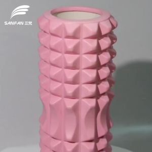 AU Foam roller muscle relaxer eva Yoga roller massage roller fitness yoga roller Lanye stick roller