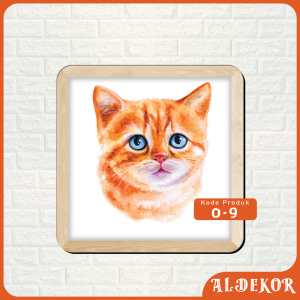 Decor Art - Aldekor Pajangan Sticker Dinding Tempel Cute Model Minimalis - O