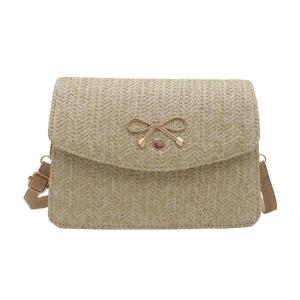 Straw Bag for Women Crossbody Purse Shoulder Bag with Adjustable Strap for Beach Vacations and Casual Day Trips