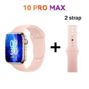 【ใหม่ 100% ใหม่】 2026 smartwatch 10 max 2.2-inch smartwatch รองรับ NFC Bluetooth เรียก DIY มาตรฐาน IP68 INS อัตราการเต้นของหัวใจกันน้ำการตรวจสอบความดันโลหิตตรวจสอบการนอนหลับ
