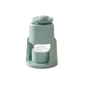 LIANG ประหยัดแรงงาน เครื่องทำน้ำแข็งไสแบบแมนนวล ความจุสูง พลาสติก เครื่องทำน้ำแข็ง ใช้งานได้จริง ทำเอง เครื่องทำเครื่องดื่ม ฤดูร้อน