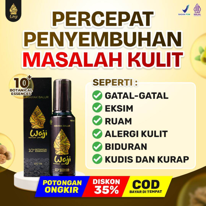 Minyak Waji - Minyak Balur Minyak Urut Percepat Penyembuhan Masalah ...