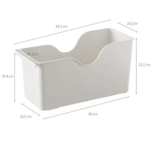 Classy Luxe Kitchen Pot Storage Pot Cover Rack Shelf Plastic Pot Storage Rack Cabinet Storage Box Storage Rack Organisers