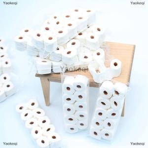 [COD] Yaokeqi 1 12 Dollhouse Simulation Toilet Paper Roll Model Dollhouse Mini Bathroom Accessories Dolls House Home Deocration