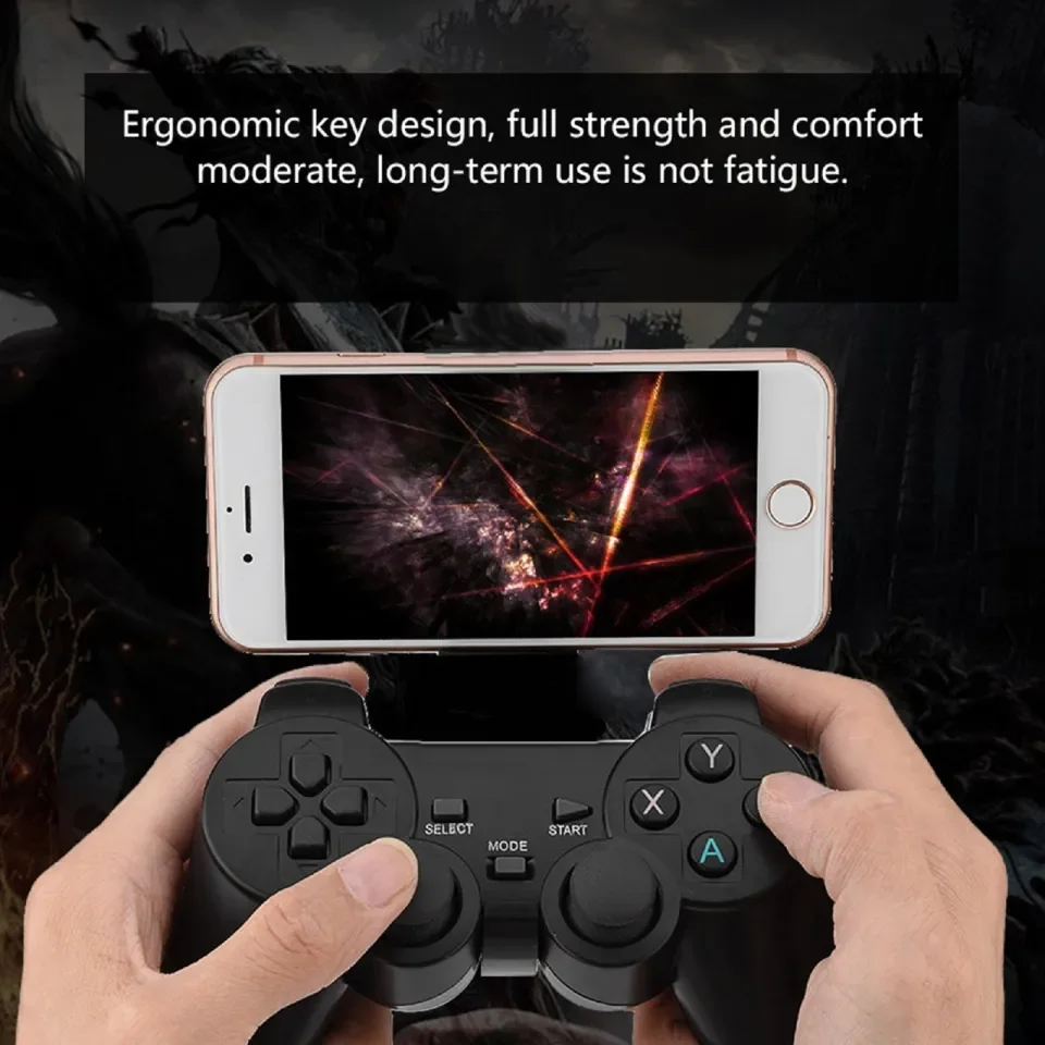 Speedefy Joystick for Android Phone Holder Wireless Bluetooth Controller  Gamepad Android Phone Holder Clamp Bracket for