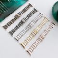 Dây đeo bằng gốm cho Apple Watch Ultra 2 1 49mm iWatch series 10 9 8 7 6 5 4 3 2 se Dây đeo 46mm 42mm 41mm 45mm 44mm 40mm 38mm Dây Đeo Inox Dây đeo thay thế. 