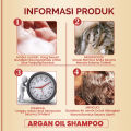 READY STOK !!! MOKERU Color Shampoo Argan Oil Dye Hair / Sampo Semir Herbal Alami 500ml. 