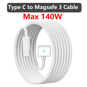 140W USB-C to magsafe 3 Cable Compatible with 2023 MacBook Pro 2021 M1 Pro Chip 14" 16" MacBook Air 2022 M2 MacBook Pro 2023 M2 Pro