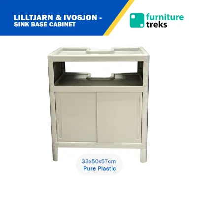 Lilltjarn / Ivosjon Bathroom Sink Base Cabinet