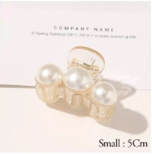 ALENADAY - Jepit Rambut Mutiara Korea Jepitan Jedai Fashion Wanita Dewasa & Anak Perempuan JPT03