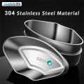 JustLiving 304 Stainless Steel Bowl Basin Soup Bowl Cooking Scalloped Steamer Tray Separate Steamer Tray Rice Cooker Rice Waterproof Steamer Bowl Household Children's Supplementary Steamer Bowl. 