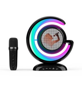 ✅100% Original Jcam YS110 Mini Bluetooth Karaoke Audio Microphone Portable Bluetooth Speaker Wireless RGB