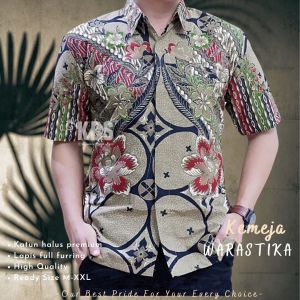 WARASTIKA BATIK SOLO DEWO BAHAN KATUN CABUT PRIMISIMA BERFURING | BATIKKANTOR | BATIKKONDANGAN