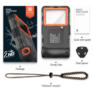 Co-zycoach เคสกันน้ำลึก 15 เมตร Diving Waterproof Case ShellBox New Gen2 แท้ 100%สำหรับโทรศัพท์ หน้าจอ 5นิ้ว-6.9นิ้ว