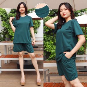 RS - Setelan Polos Zooya // Setelan Wanita Terbaru // Setelan Zooya Kantong Kanan & Kiri