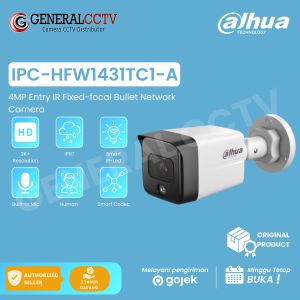 Dahua IPC-HFW1431TC1-A 4MP IP Camera Fixed-focal Bullet Network Camera