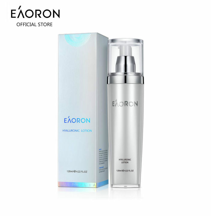 EAORON Moisturizing Hyaluronic Lotion 120ml | Hydrating | Nourishing ...