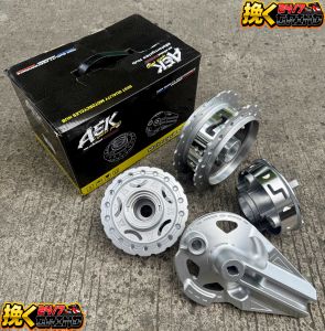 YASAKI LIGHTEN HUB SET ( GEAR TYPE ) THAILAND ORIGINAL ( BLACK ) FOR HONDA WAVE 125 / RAIDER / XRM / RS / SMASH / TMX