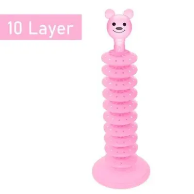 Stand Lolipop Display Tempat Permen Lolipop Cakepop Pagar Plastik Lollipop Stand Chupa Chups Rak Display Permen Lolipop Multi Layer Bentuk Pagoda Untuk Dekorasi Natal / Halloween Tempat Lolipop