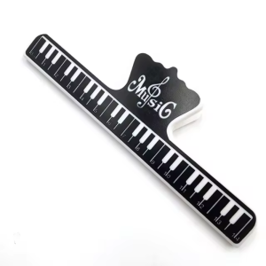 ABS Music Sheet Clip Book Holder Music Score Fixed Clips for Piano Guitar Violin Viola Cello Performance Practice