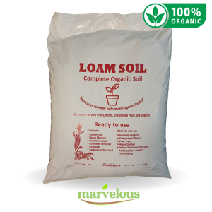 Organic Loam Soil Mix 8-9 KG Precisely formulated Blend Premium Growing Media For Bountiful Gardens Lush Landscapes and Flourishing Plant Growth