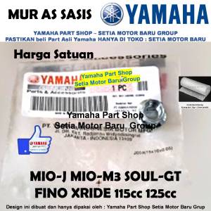 Mur As Sasis MioM3 MioJ SoulGT Xride Fino 115cc 125cc Asli Yamaha Surabaya