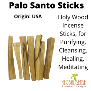 Herbal Sense Palo Santo Smudging Sticks to Purify Negative Energy