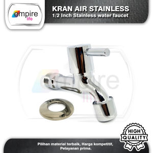 Keran / Kran Air Stainless 1/2 inch / Kran Tongkat