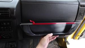 OnlyF U ABS Co-pilot Armrest Storage Stowing Tidying Organizer Side For Jeep Wrangler TJ 1997-2006 Car Interior Accessories Z5Q1T