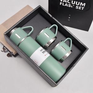 SG【READY STOCK】500ml Bullet Double-layer Stainless Steel Vacuum Thermos Cup Coffee Tumbler Business Travel Mug Water Bottle teachers day gift set